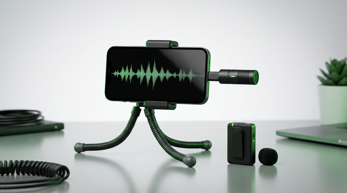 スマホ向けUSB-Cマイクの選び方|Shure MV88 USB-Cを軸に直挿しとワイヤレスを比較